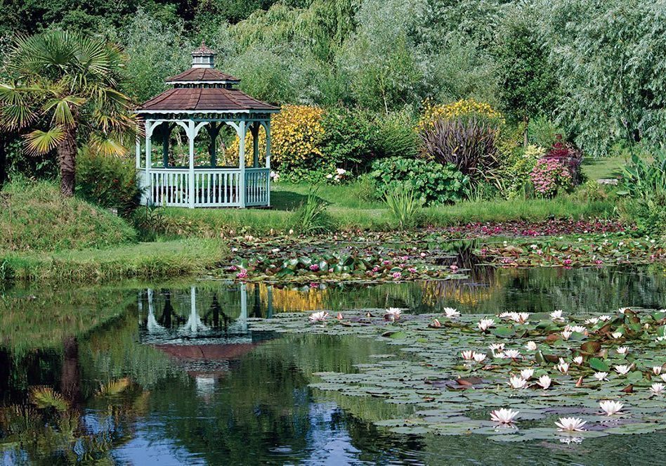 Bennetts Water Gardens gazebo